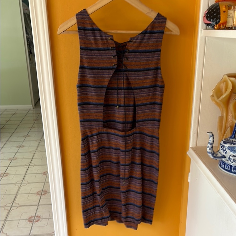 Striped Sleeveless Dress